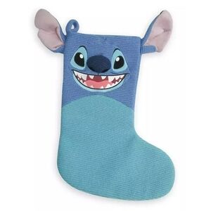 Disney Blue and Teal Knit Stocking